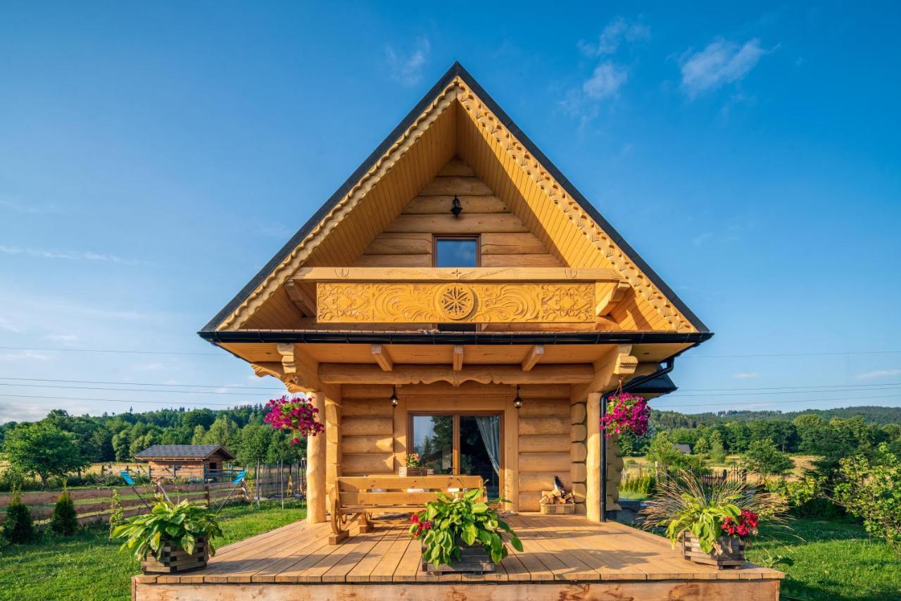 Sudecki Dym Z Kominkiem Kolo Karpacza. Agroturystyka Janowice Wielkie Bagian luar foto