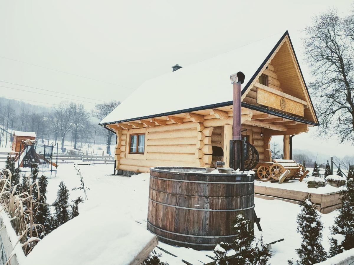 Sudecki Dym Z Kominkiem Kolo Karpacza. Agroturystyka Janowice Wielkie Bagian luar foto