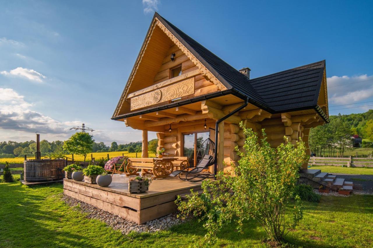 Sudecki Dym Z Kominkiem Kolo Karpacza. Agroturystyka Janowice Wielkie Bagian luar foto